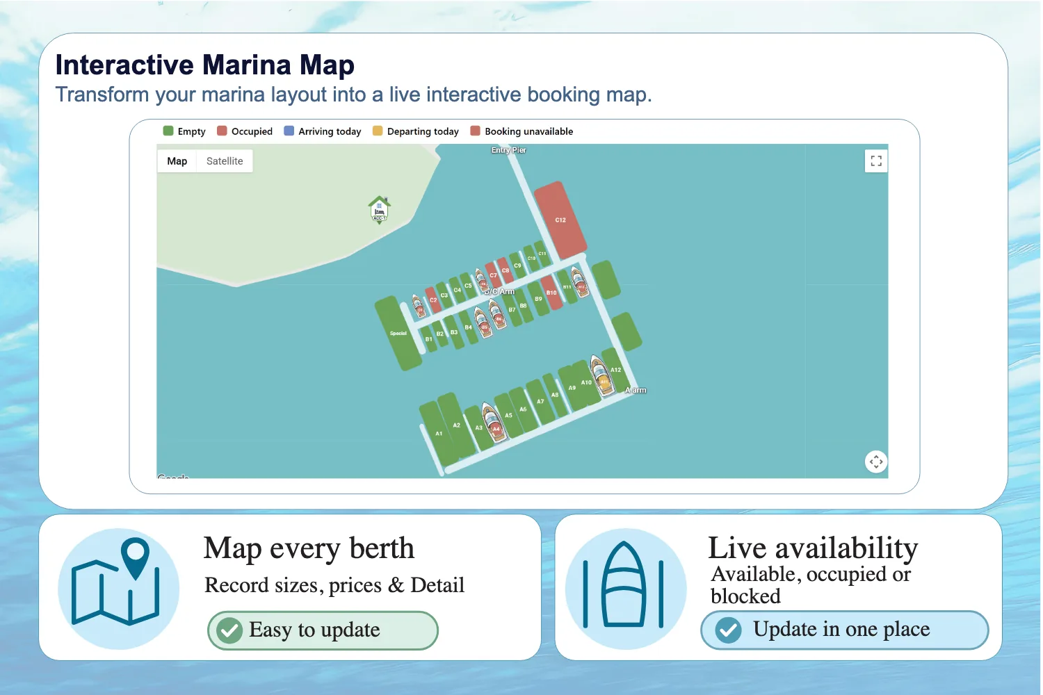 Interactive Marina Map