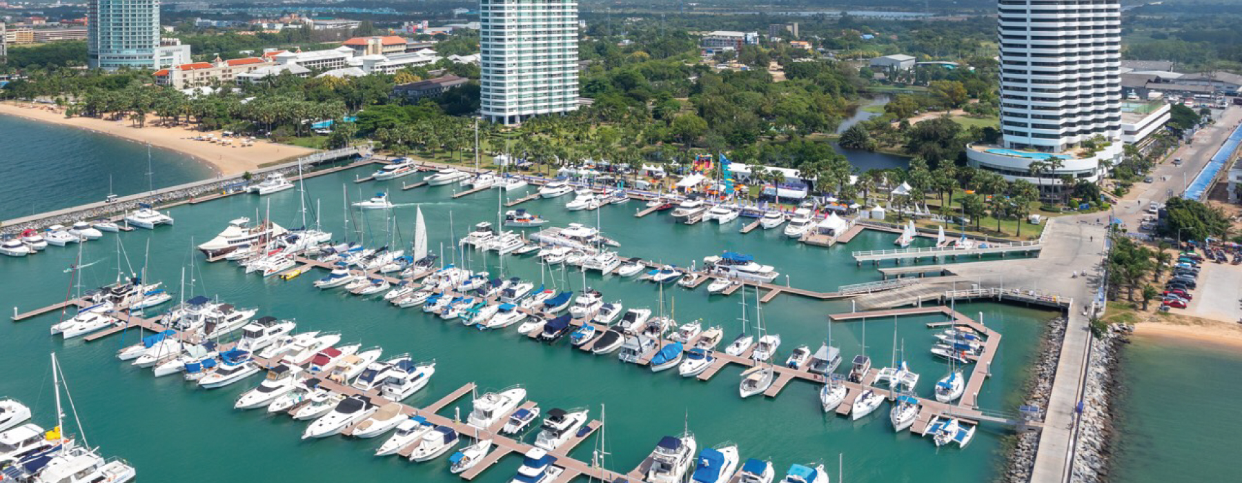Ocean Marina Jomtien Pattaya, 167, 5 Sukhumvit Rd, Tambon Na Chom Thian, Sattahip District, Chon Buri 20250, Thailand
